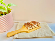 Load image into Gallery viewer, Natural Bamboo Hair Brush
