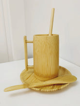 Tải hình ảnh vào trình xem Thư viện, Bamboo Spoons/Mugs/Dishes/Straws are Made by Nature, Crafted by Hand. Designed in Canada and made in Vietnam. 
