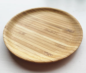 Bamboo Round Platters are Made by Nature, Crafted by Hand. Designed in Canada and made in Vietnam