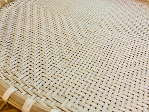 20" Bamboo Woven Round Tray