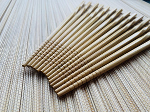 Baguettes en bambou traditionnelles