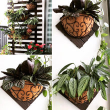 Load image into Gallery viewer, 12&quot; Wall Hanging Coconut Basket Planter
