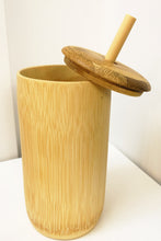 Tải hình ảnh vào trình xem Thư viện, Bamboo Cup and Straws are Made by Nature, Crafted by Hand. Designed in Canada and made in Vietnam.
