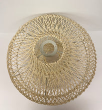 Load image into Gallery viewer, WHITE RATTAN LAMPSHADE
