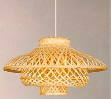 Load image into Gallery viewer, LAMPSHADE - Handmade bamboo lampshade
