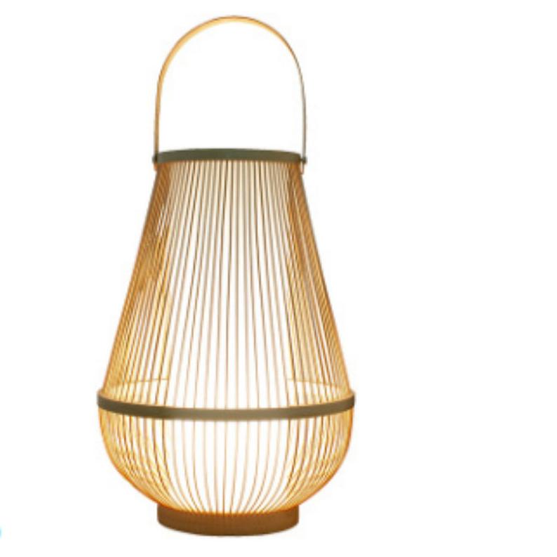 Lampe de table en bambou de 16
