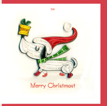 Charger l&#39;image dans la galerie, 10 styles de cartes de Noël en papier roulé taille 10x10 cm
