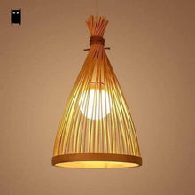 Load image into Gallery viewer, Bamboo Pendant Light
